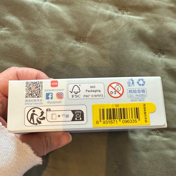 Authentic Confirmed Labubu Pin For Love Letter Pendant W, Purchased from Popmart - Picture 6 of 6